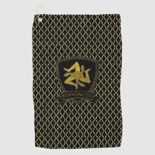 Toalla De Golf Trinacria siciliana Quatrefoil