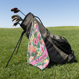 Toalla De Golf Tropical personalizado