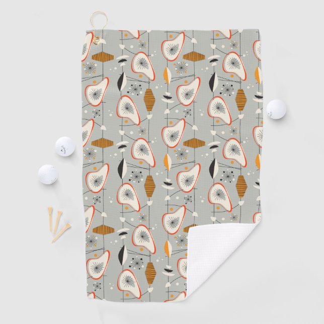 Toalla De Golf Trullo geométrico y modelo azul (In situ)