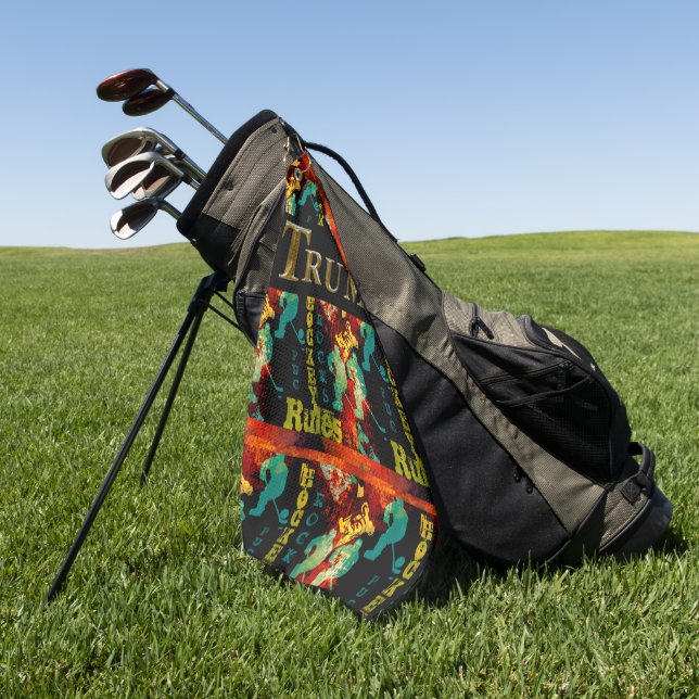TOALLA DE GOLF TRUMP (Verde)