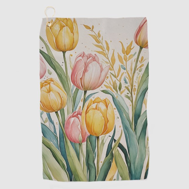 Toalla De Golf Tulip Reverie (Anverso)