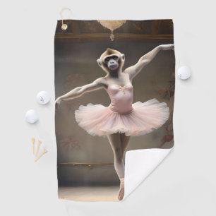 Toalla De Golf "¡Tutu-rrific! La elegante pirueta de Gibbon"