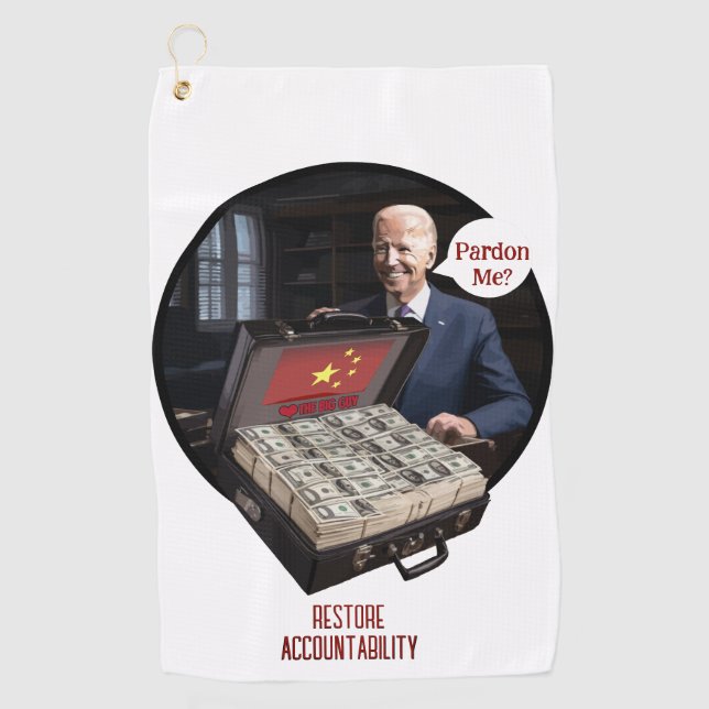 Toalla De Golf TyrantWear: ¿Perdón? (Anverso)