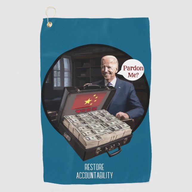 Toalla De Golf TyrantWear: ¿Perdón? (Anverso)