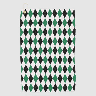 Toalla De Golf Último Golf Country Club Licenciado Negro Verde