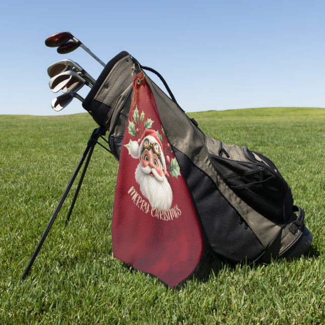 Toalla De Golf Un capo de vapor caprichoso (Verde)