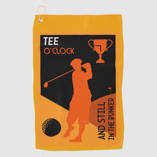 Toalla De Golf Un regalo de golf original (Anverso)