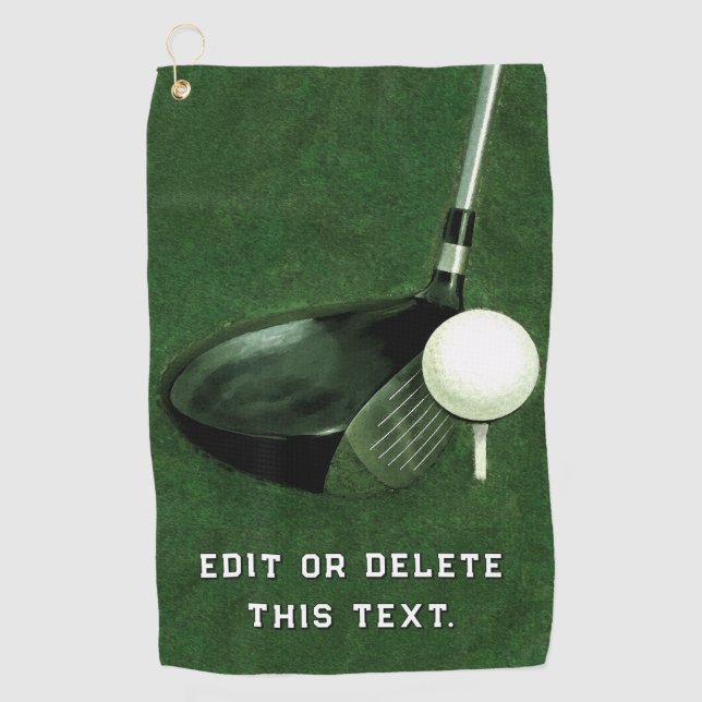 Toalla De Golf Único (Anverso)