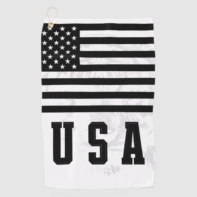 Toalla De Golf USA Flag Golf Towel (Anverso)