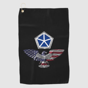 Toalla De Golf V Aguila Personalizada De Cuerpos De Armados