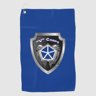 Toalla De Golf V Cuerpo blindado Escudo personalizado