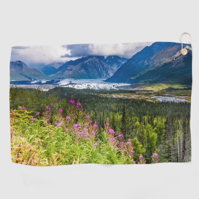 Toalla De Golf Valle de Matanuska, Alaska del Sur (Horizontal)