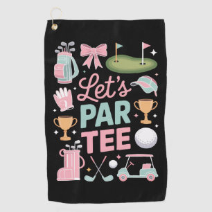 Toalla De Golf Vamos Par Tee Golf Coquette Regalos para Amantes d