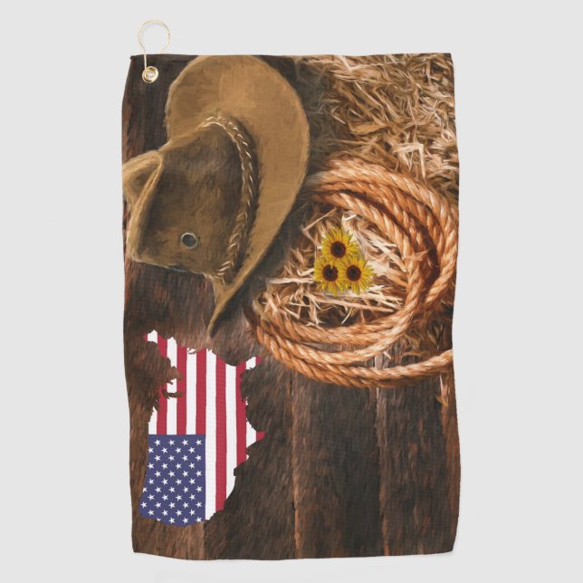 Toalla De Golf Vaquero (Anverso)