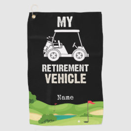 Toalla De Golf Vehículo de retiro de golf