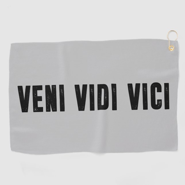 Toalla De Golf Veni vidi vici (Horizontal)