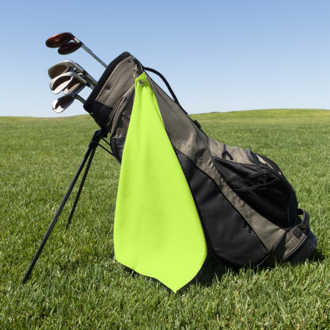 Toalla De Golf Verde claro y brillante (Verde)