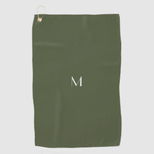 Toalla De Golf verde oscuro - añadir monograma