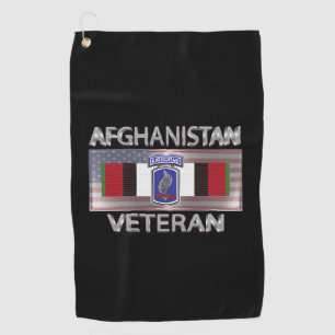 Toalla De Golf Veterano de la Brigada Aerotransportada 173 en Afg