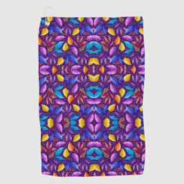 Toalla De Golf Vibrant towel featuring a symmetrical pattern