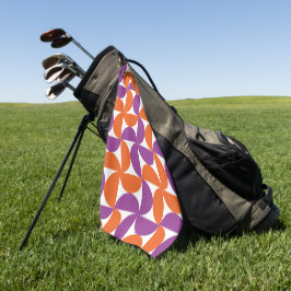 Toalla De Golf Vibrante Siglo Medio Moderno
