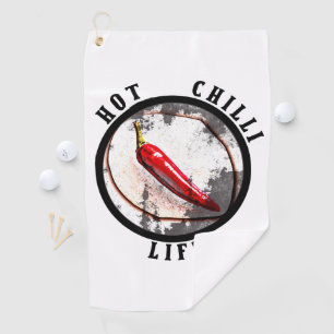 Toalla De Golf Vida de chilli caliente 