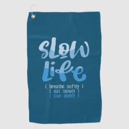 Toalla De Golf Vida lenta 2