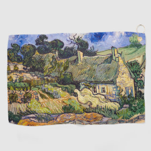 Toalla De Golf Vincent Van Gogh - Casas de paja en Cordeville