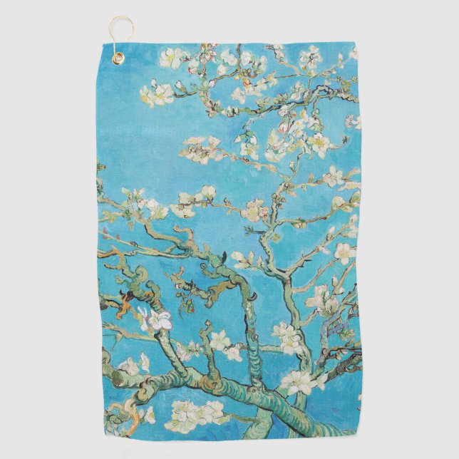 Toalla De Golf Vincent van Gogh - Flor de Almendro (Anverso)