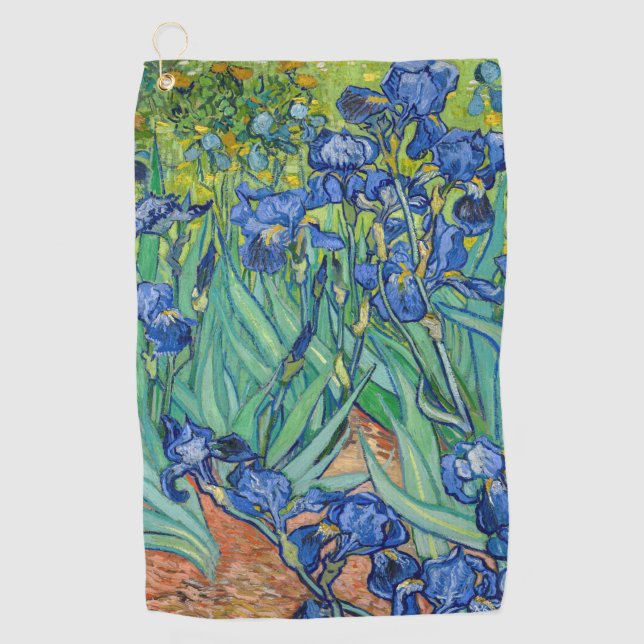 Toalla De Golf Vincent Van Gogh - Irises (Anverso)