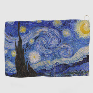 Toalla De Golf Vincent Van Gogh - La noche estrellada