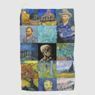 Toalla De Golf Vincent van Gogh - Piquetas maestras del mosaico