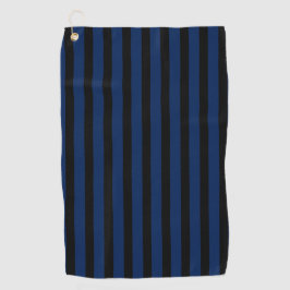 Toalla De Golf Vintage Black and Navy Indigo Classic Strike