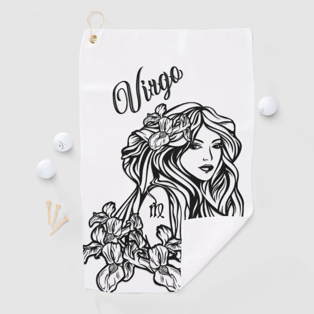 Toalla De Golf Virgo El Zodiaco Virgen (In situ)