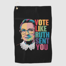 Toalla De Golf Votar como Ruth te envió