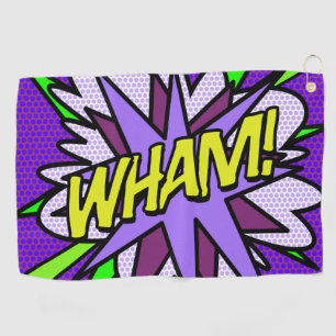 Toalla De Golf WHAM Frio Cómic Moderno