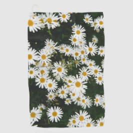 Toalla De Golf White Oxeye Daisy, Moon Daisy Meadow