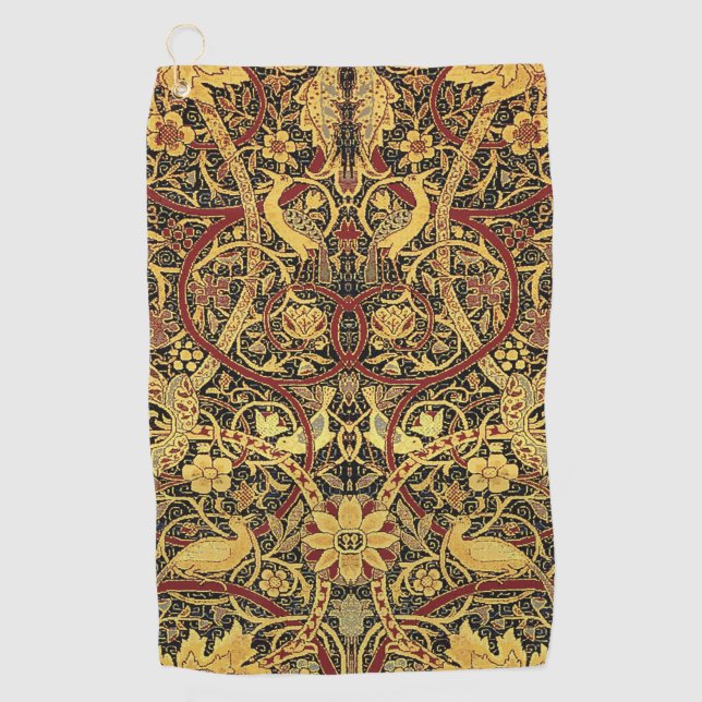 Toalla De Golf William Morris Bullerswood Faux Tapestry (Anverso)