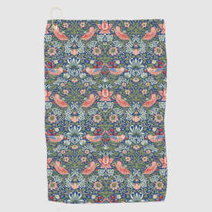 Toalla De Golf William Morris Fruta Robada Coral Marina