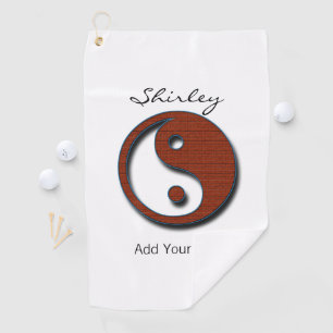 Toalla De Golf Yin Yang por Shirley Taylor