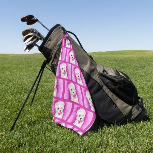 TOALLA DE GOLF YORKIE POO