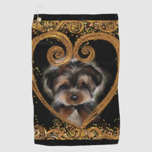 Toalla De Golf Yorkie Poo