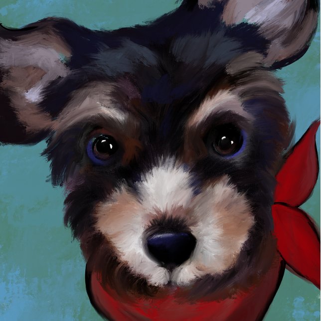 Toalla De Golf Yorkie Poo (Subido por el creador)