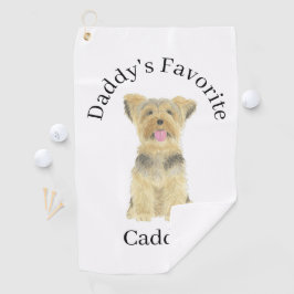 Toalla De Golf Yorkie Yorkshire Terrier