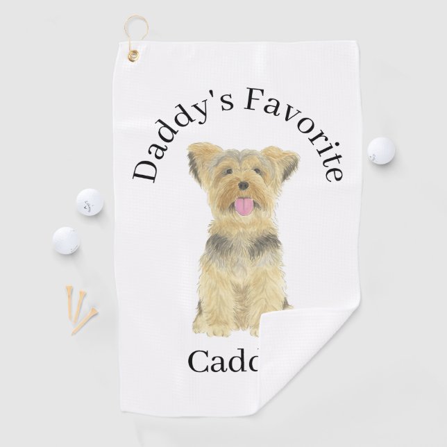 Toalla De Golf Yorkie Yorkshire Terrier (In situ)