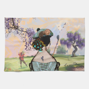 Toalla de golfista Wisteria Sunrise