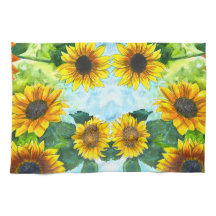 Toalla de jardín de girasoles | Decoración de coci