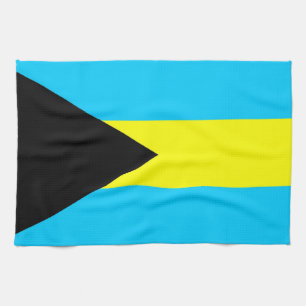 toalla de la bandera de país de Bahamas