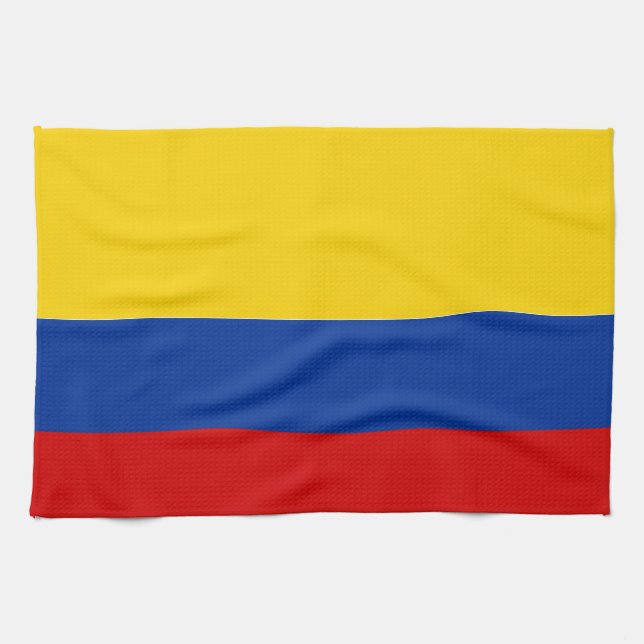 toalla de la bandera de país de Colombia (Horizontal)