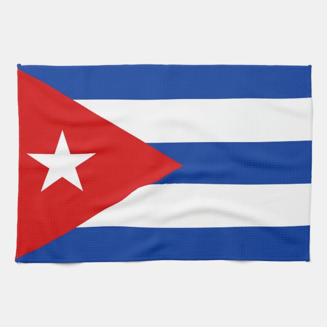 toalla de la bandera de país de Cuba (Horizontal)